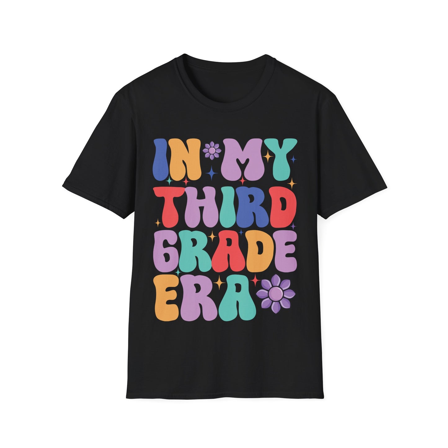 Funny In My 3rd Grade Era Back to School In My Third Grade Era T-Shirt For Men Women T-Shirt