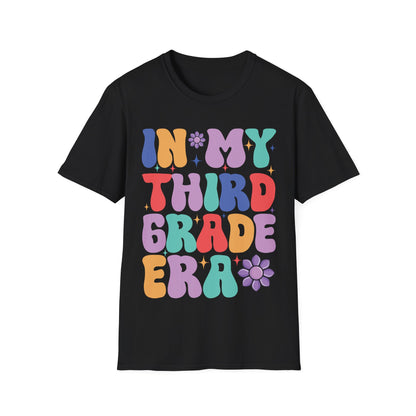 Funny In My 3rd Grade Era Back to School In My Third Grade Era T-Shirt For Men Women T-Shirt