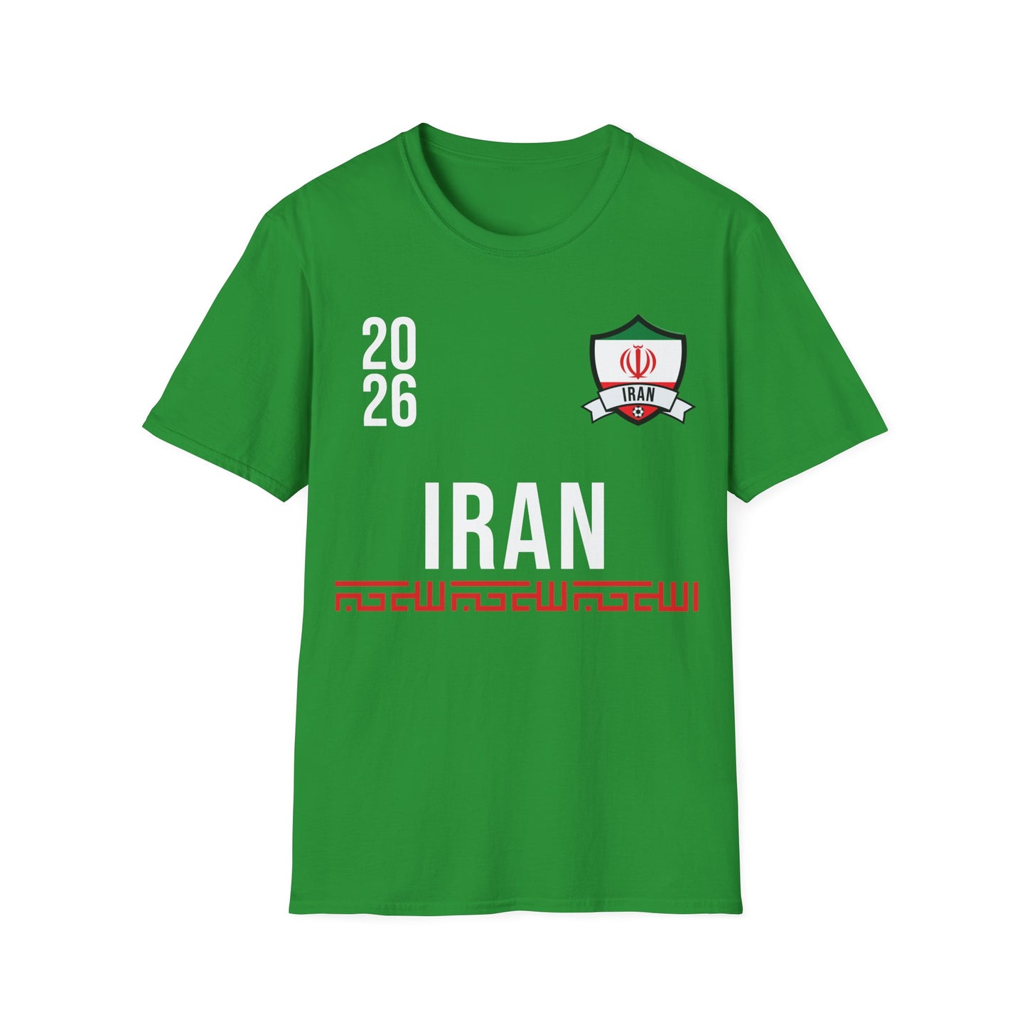 Iran Soccer Tee Flag Football Shirt Gift USA 2026 T-Shirt
