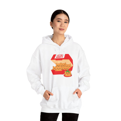 Funny Kitten Nuggets Food Pun Cat Lover Gift Chicken Nuggets Hoodie For Men Women Hoodie