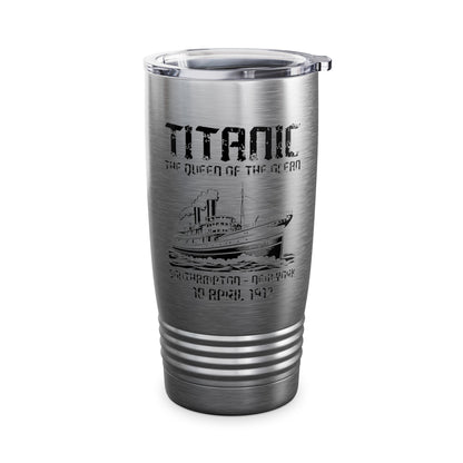 Vintage RMS Titanic 1912 Distressed Sea Sailing Ship Ocean Tumbler For Men Women Tumbler