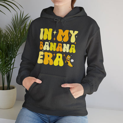 Funny In My Bananas Era Fruit Lover Baseball Player Hoodie For Men Women Hoodie