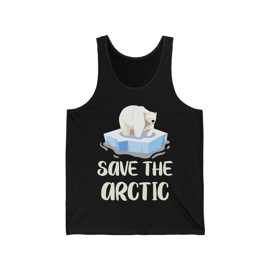 Save the Arctic Polar Bears Animals Endangered Tank Top Men Women