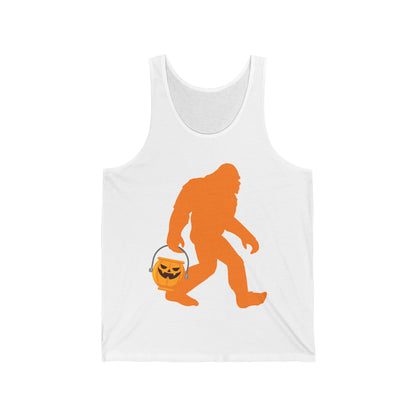 Funny Bigfoot Halloween Trick or Treat Costumes Tank Tops For Men Women