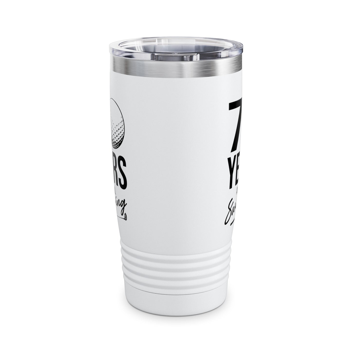 70 Years And Still Swinging 70th Birthday Funny Golf Club Tumbler