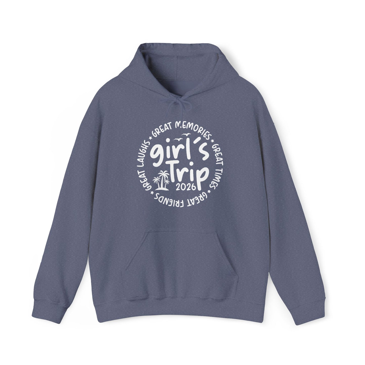 Girl's Trip 2026 Memories Friends Trip Matching Vacation Hoodie For Men Women Hoodie