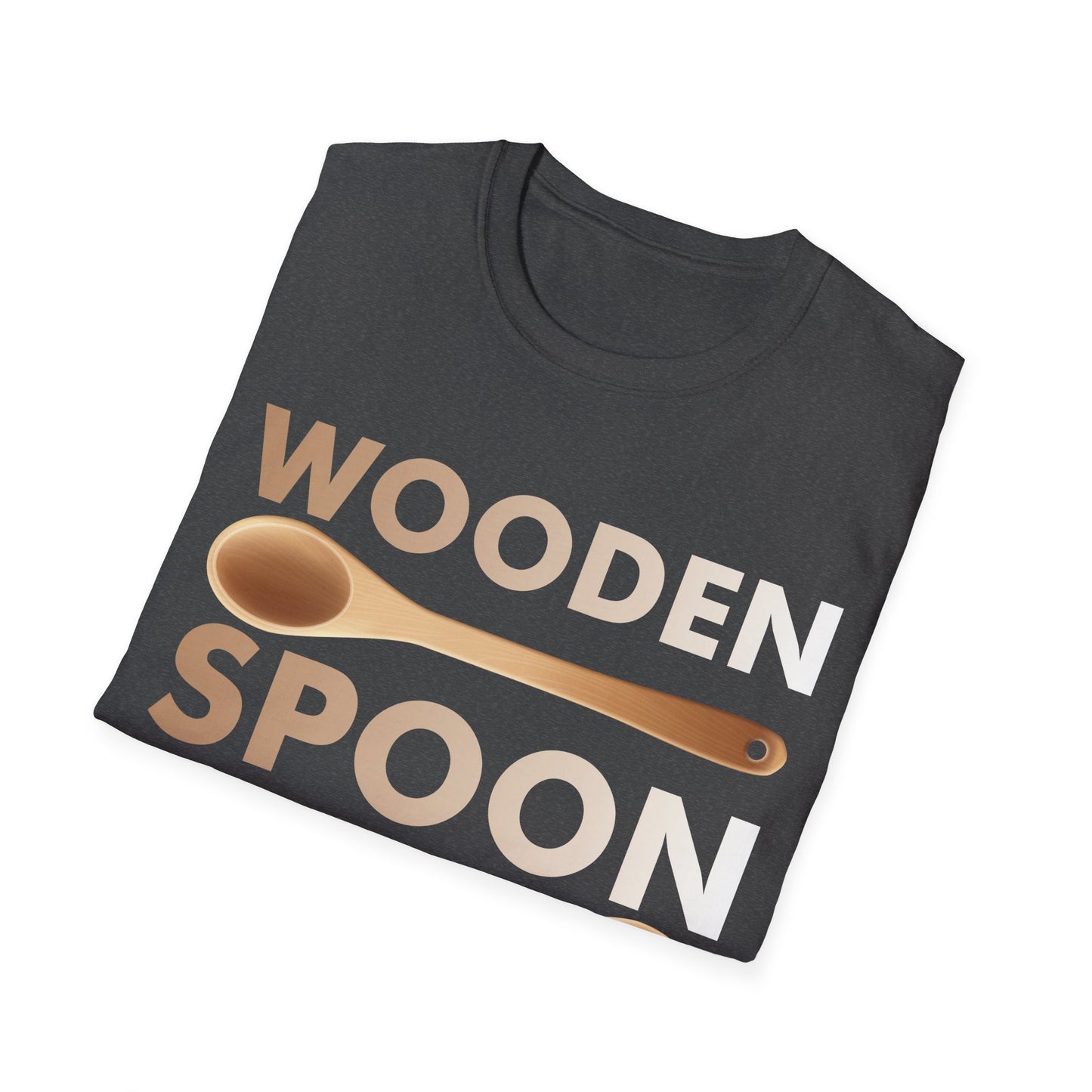 Funny Wooden Spoon Survivor Retro Novelty Sarcastic T-Shirt Men Women