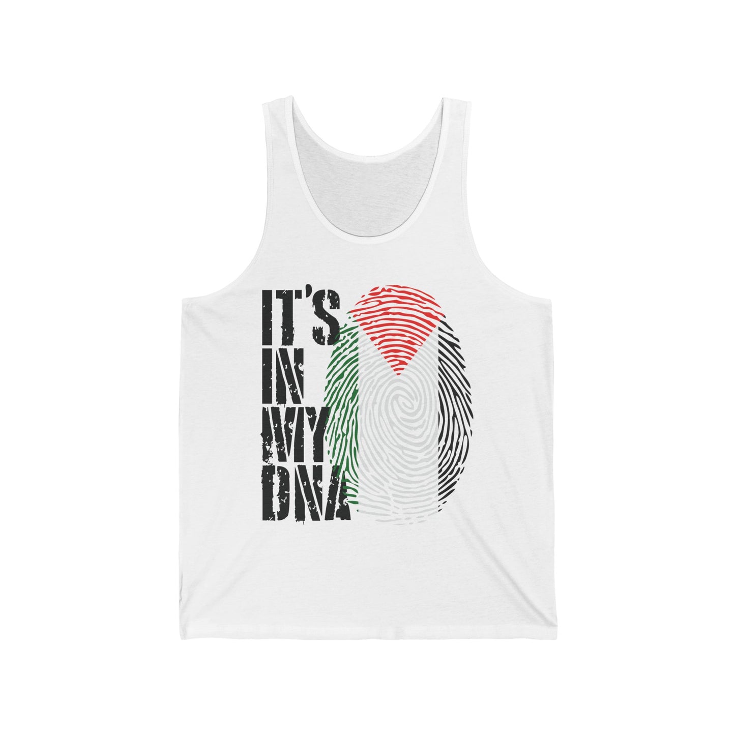 It's In My DNA Palestinian Top Arabic Gifts Palestine Flag Tank Top For Men Women Tank Top