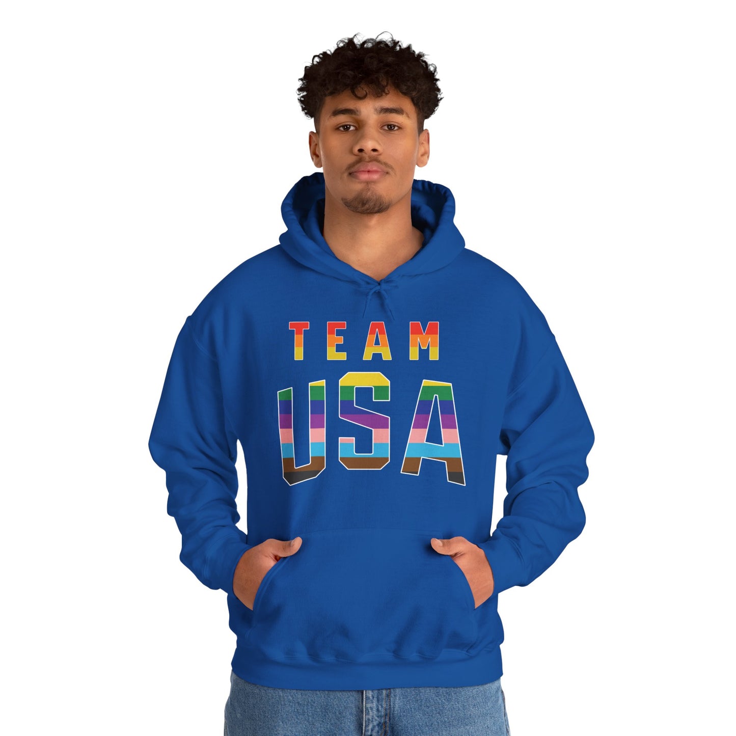 Men's Team USA Pride Pullover Hoodie