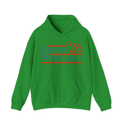Anyone With A Brain 2024 Funny Presidential Election Hoodie For Men Women Hoodie