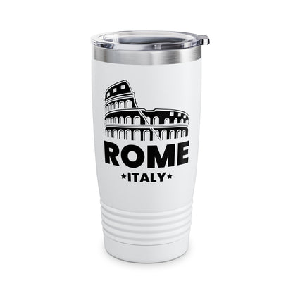 Cool Vintage Roma Italia Colosseum Souvenirs, Rome Italy Tumbler For Men Women Tourist Tumbler