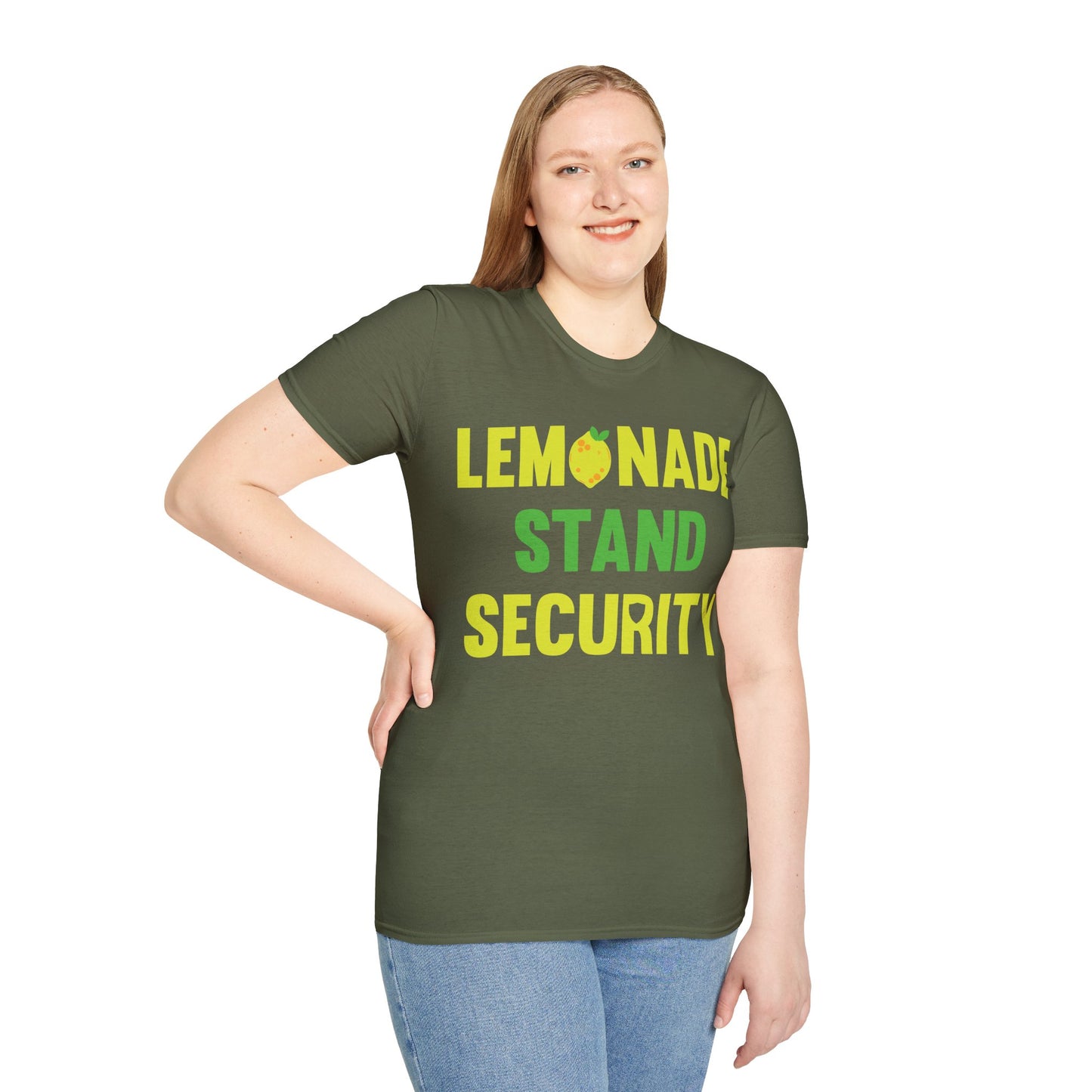 Funny Lemonade Stand Security Summer T-Shirt For Men Women T-Shirt