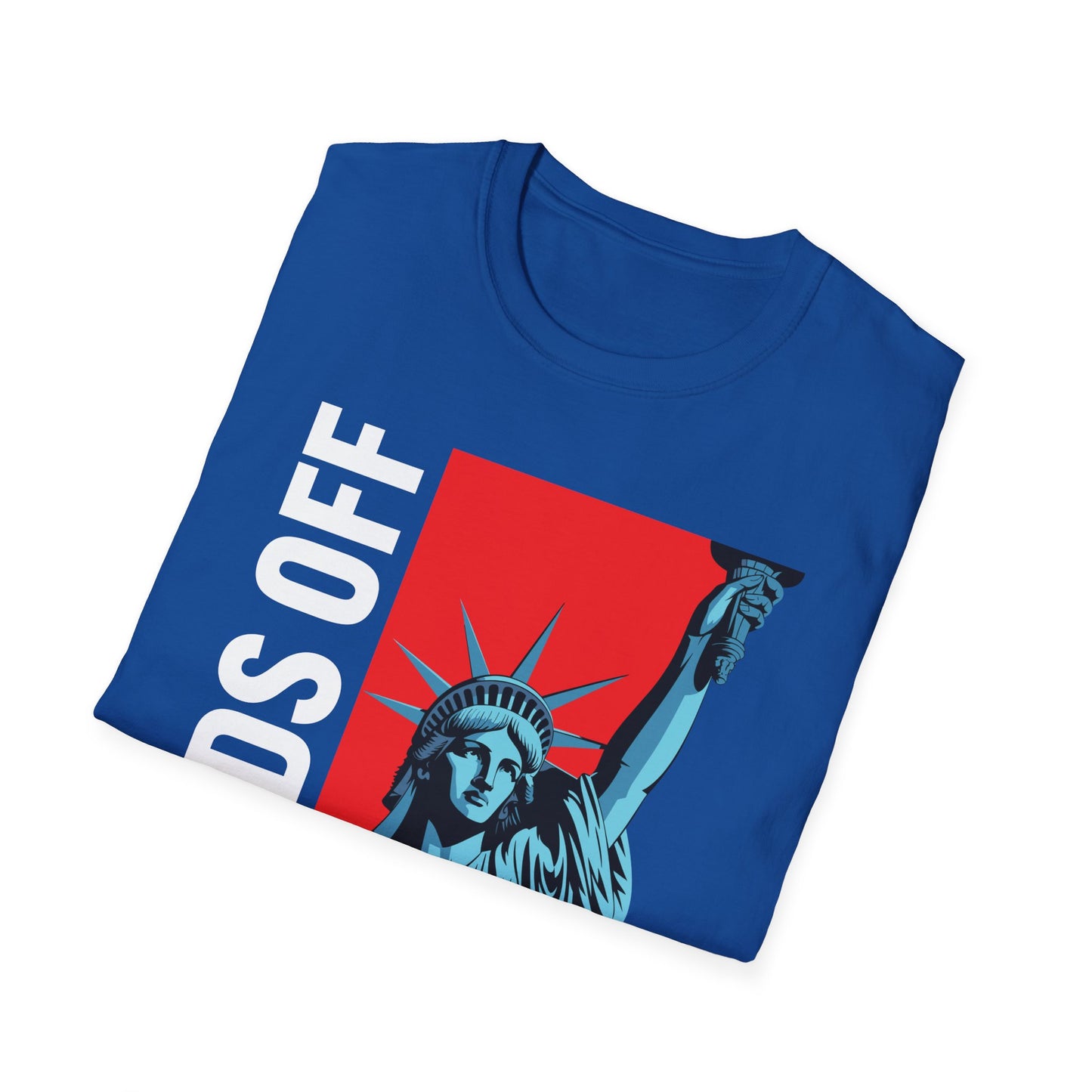 Resist Statue of Liberty Hands Off Resistance Protest T-Shirt For Men Women