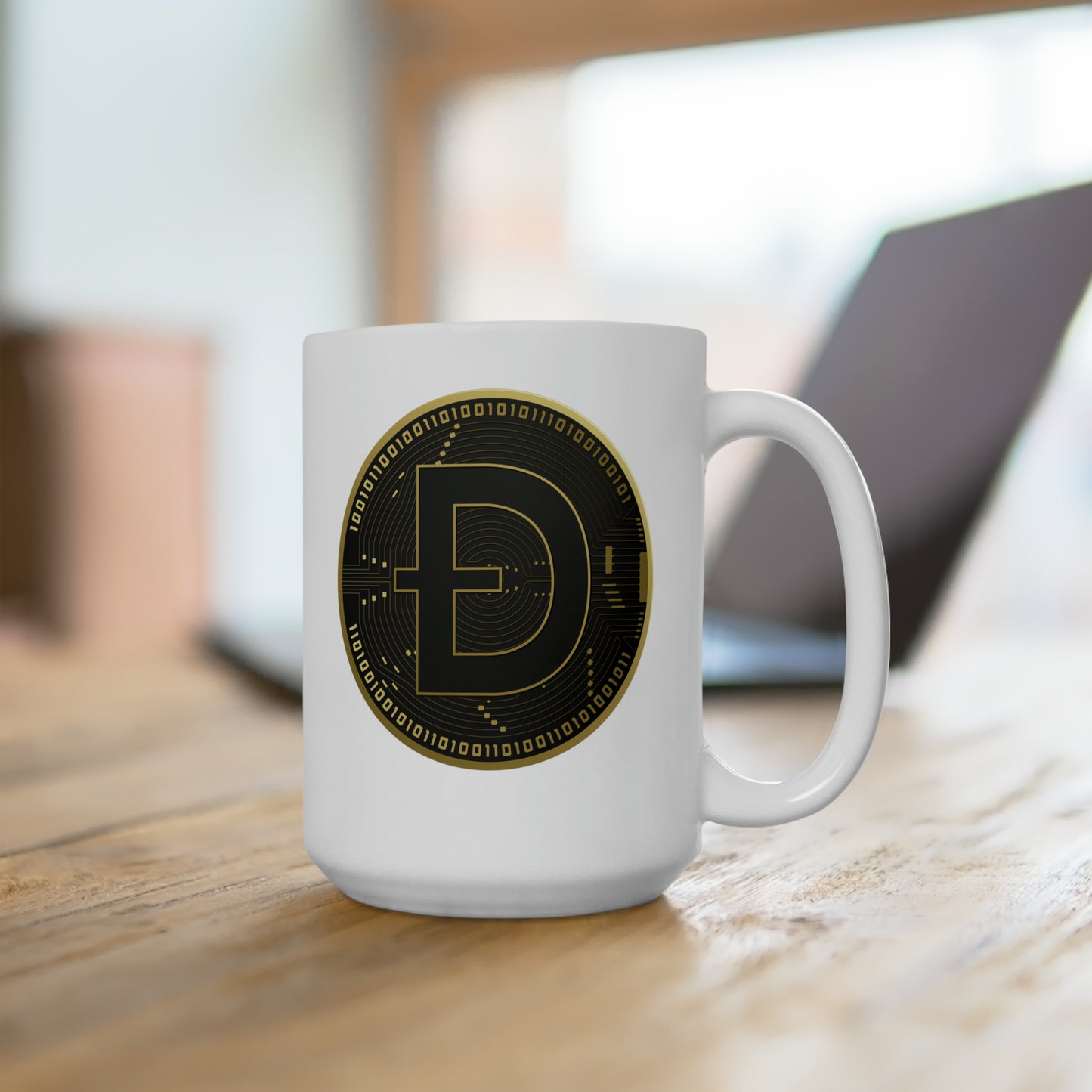 Dogecoin Cryptocurrency Crypto DOGE Coffee Mug Travelers