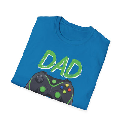 Dad of The Birthday Boy Video Gaming Gamer Birthday Party T-Shirt for Men