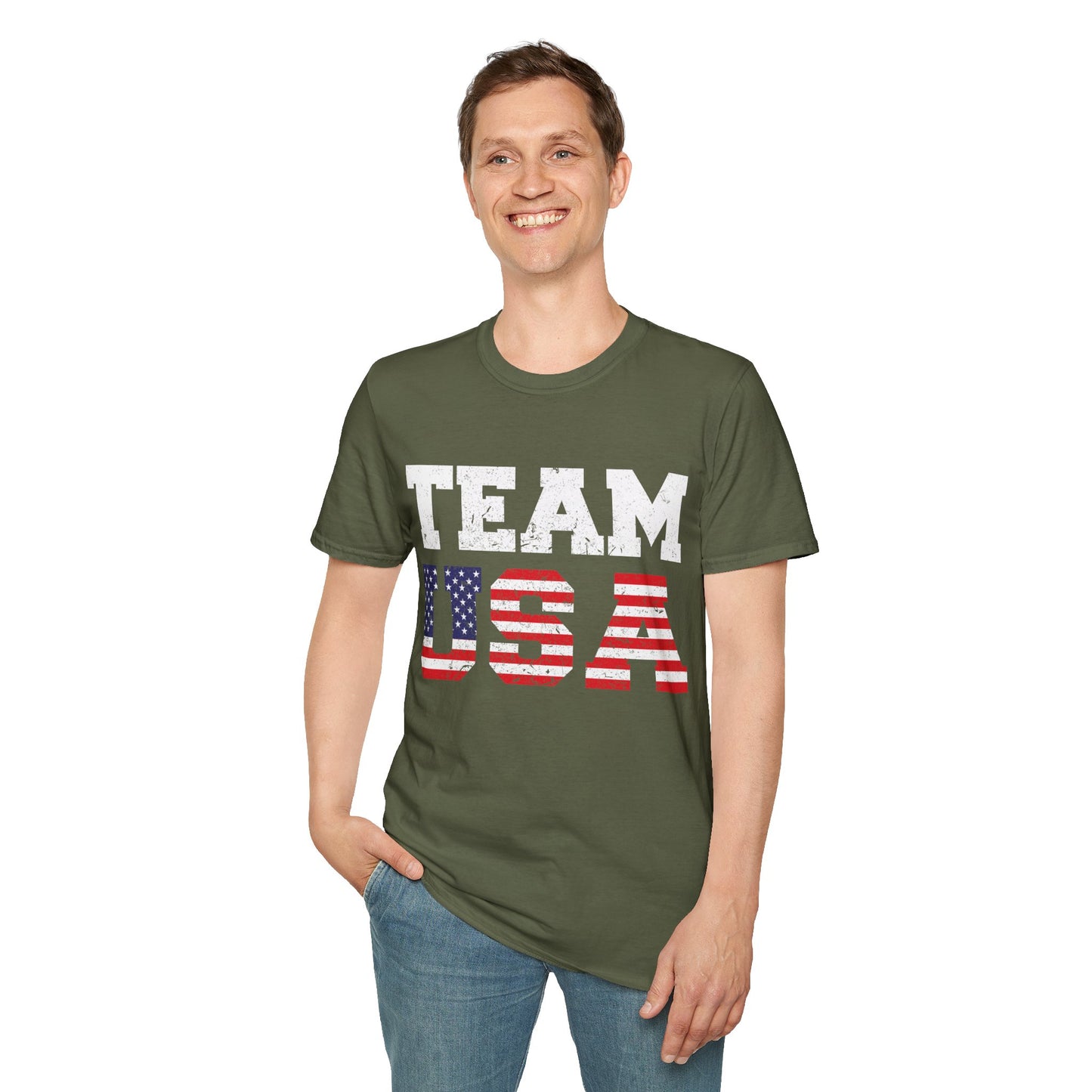 Team USA 2021 Summer Games Vintage Tee T-Shirt for Men Women