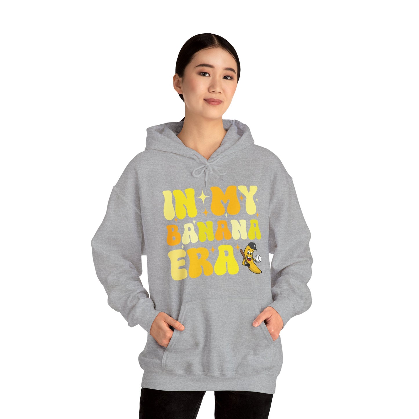 Funny In My Bananas Era Fruit Lover Baseball Player Hoodie For Men Women Hoodie