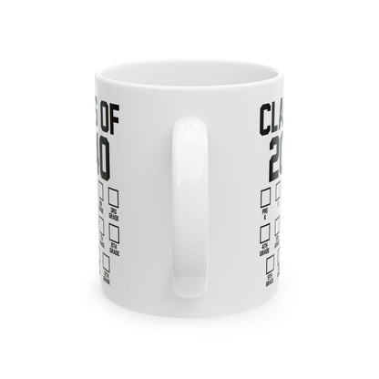 Class of 2040 Grow with Me Checklist Pre-k to 12th Grade Coffee Mug