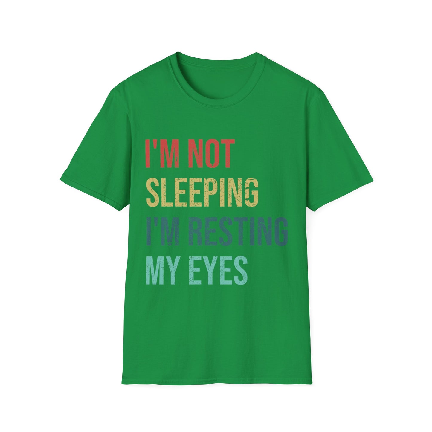 Funny I Am Not Sleeping Im Resting My Eyes Best Dad Daddy Fathers Day Tshirt