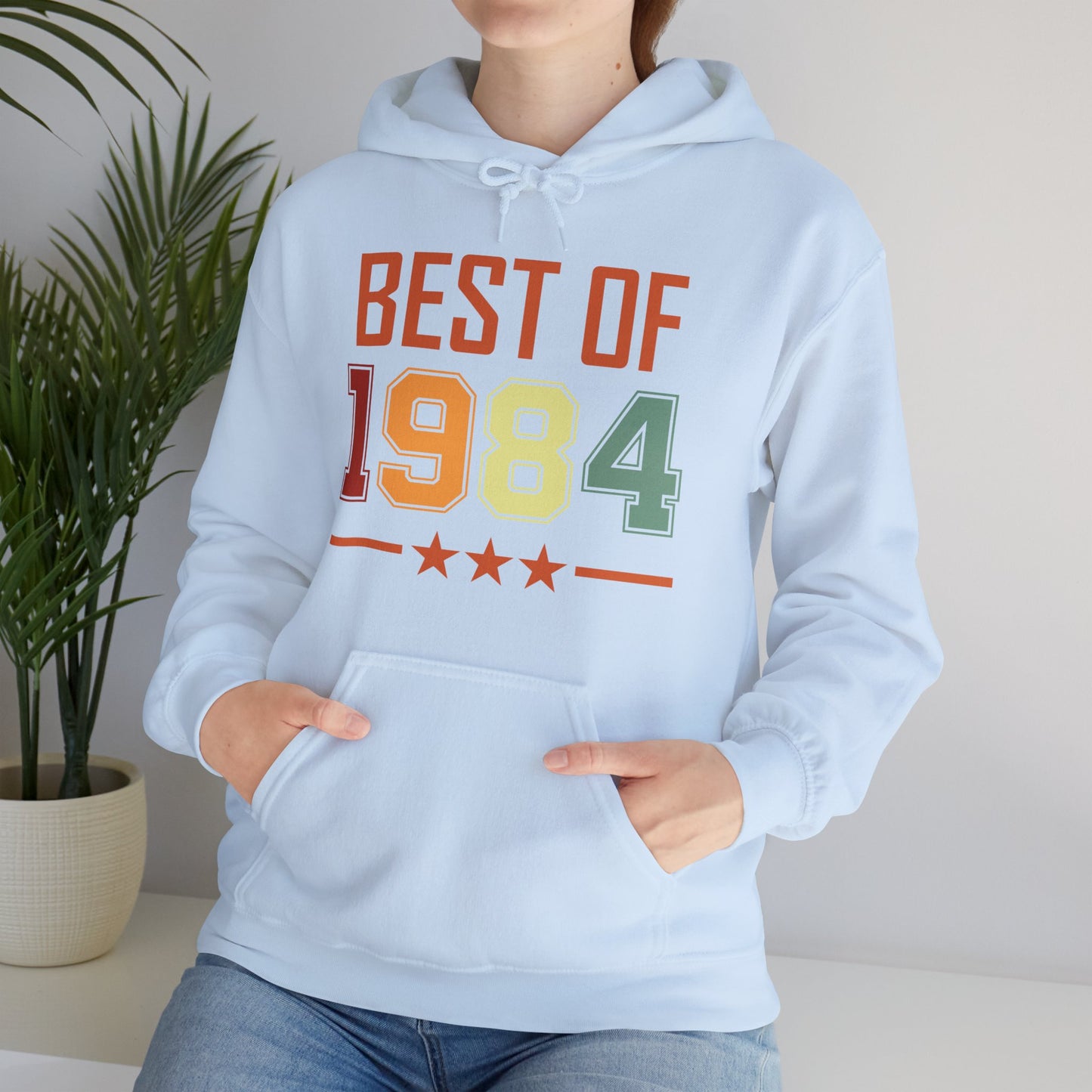 Funny Vintage Best of 1984 40 Year Old Gift 40th Birthday Hoodie For Men Women Hoodie