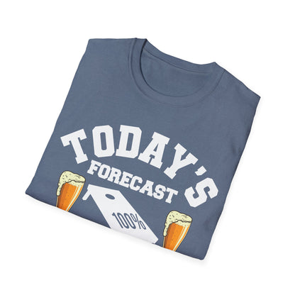 Funny Todays Forecast Corn Hole and Beer Sarcastic Beers Lover Cornhole Party