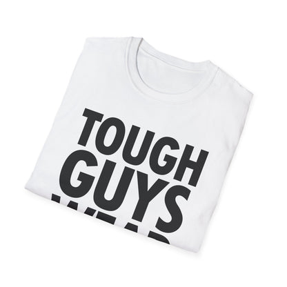 Tough Guys Wear Pink Breast Cancer Awareness October T-Shirt