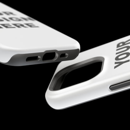 Custom Text Personalized Your Design on MagSafe Tough Cases