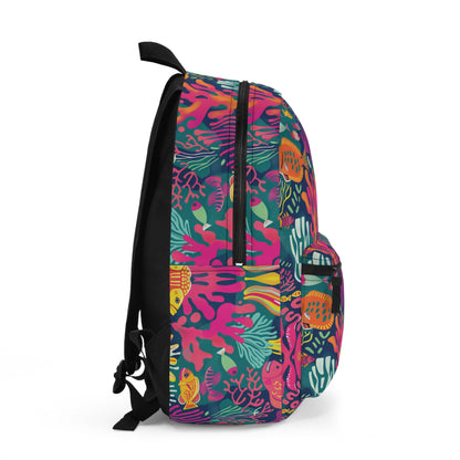 Underwater World Vibrant Pattern Backpacks For Men Women Kids School Travel, Capacity School Backpacks