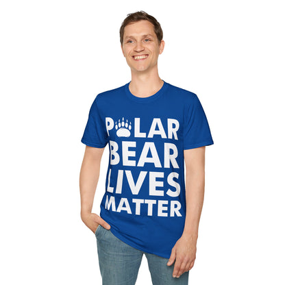 Polar Bear Lives Matter Arctic Save the Bears Animals Endangered T-Shirt