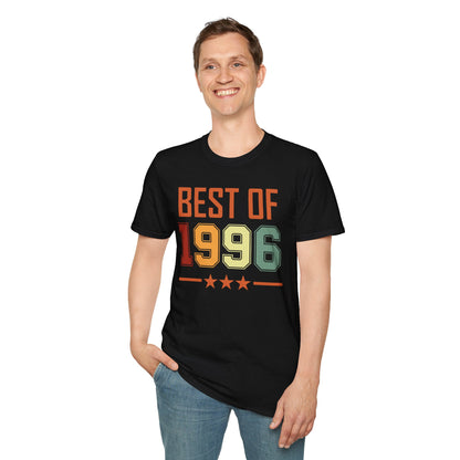 Funny Vintage Best of 1996 30 Year Old Gift 30th Birthday T-Shirt For Men Women T-Shirt