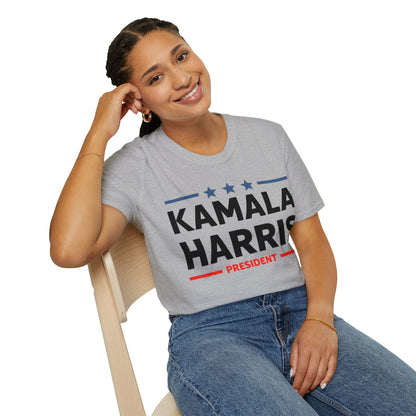 Kamala Harris President 2024 Campaign T-Shirt For Men Women