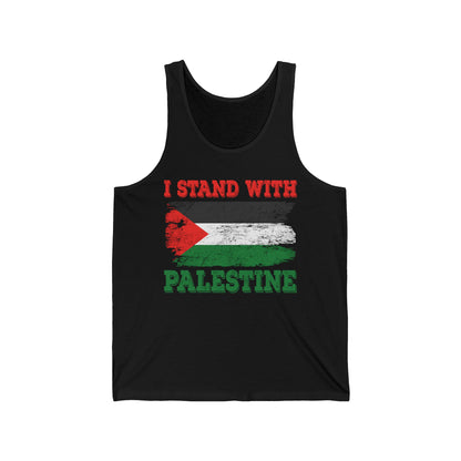 I Stand With Palestine Free Palestine Flag Gaza Palestinian Flag Tank Top For Men Women Tank Top