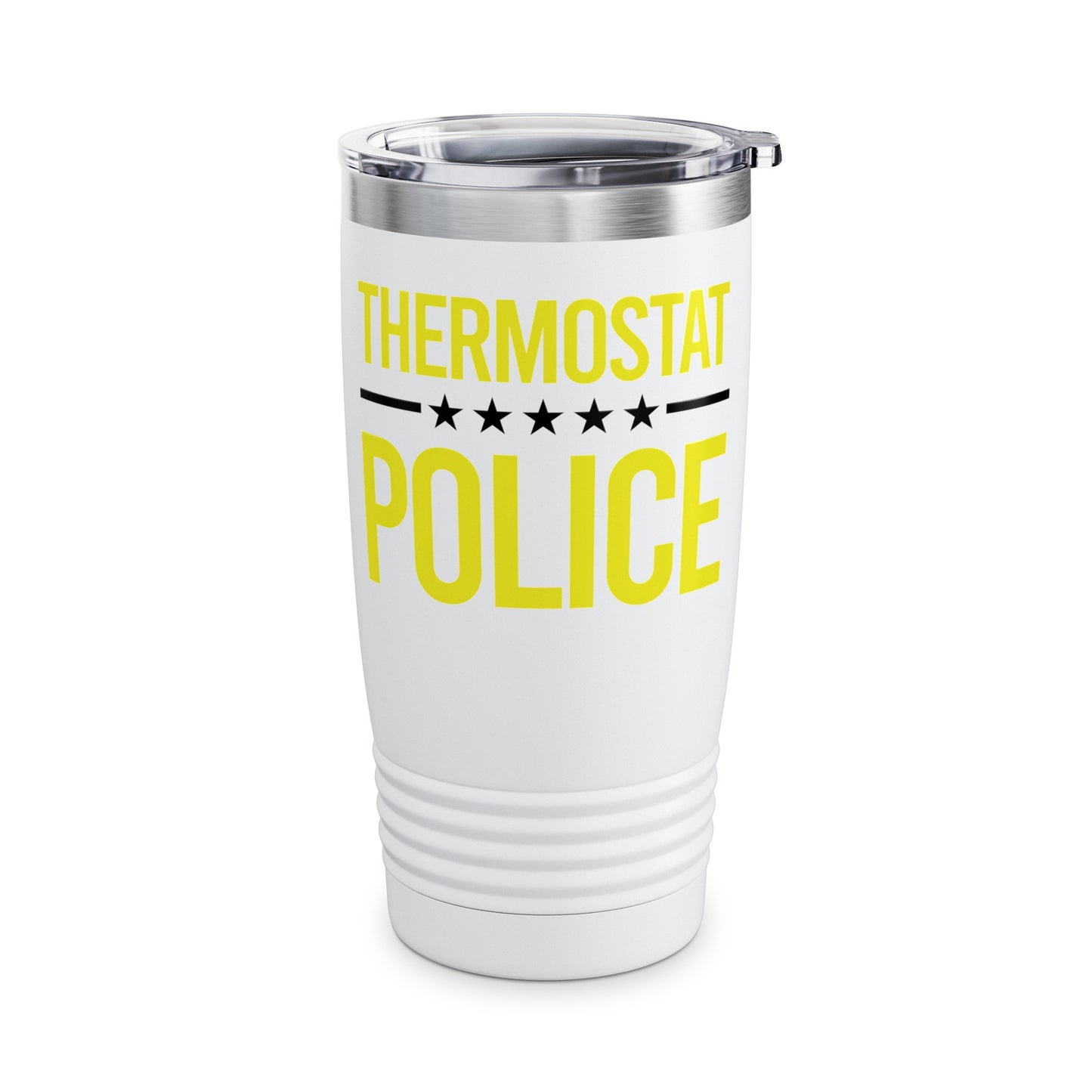 Men's Thermostat Police For A Police Fathers Day Dad Papa Tumbler