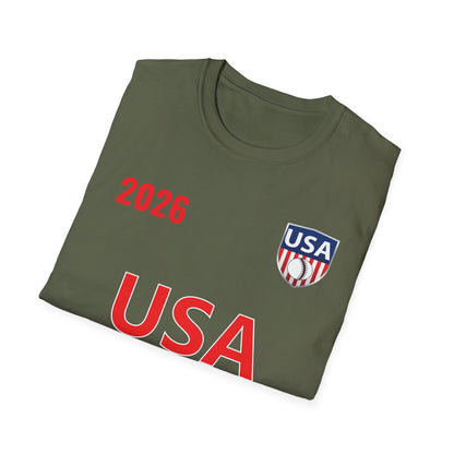 USA T-Shirt Cricket Lovers Fan Team Support 2026