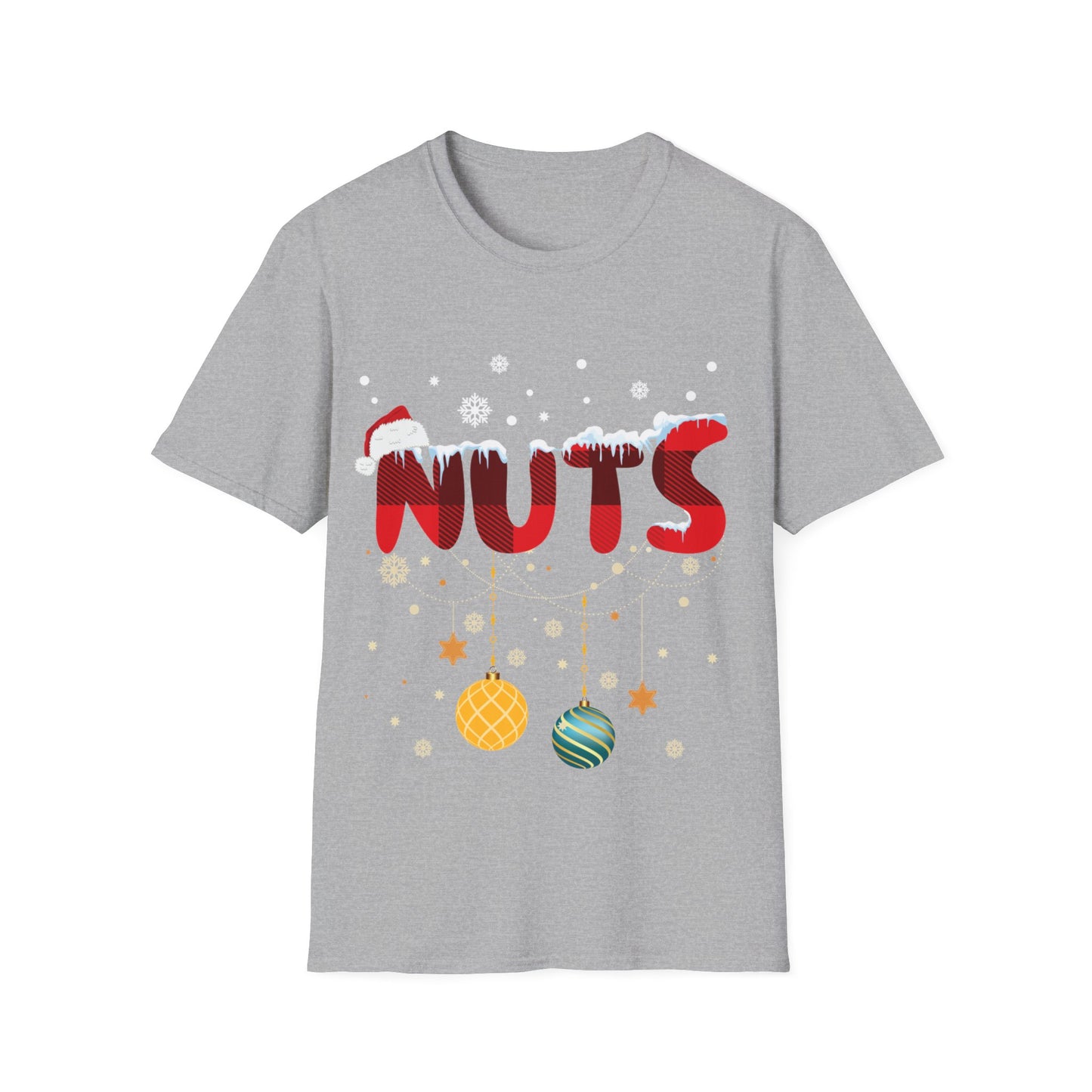 Chest Nuts Matching Chestnuts Funny Christmas Couples Nuts T-Shirt