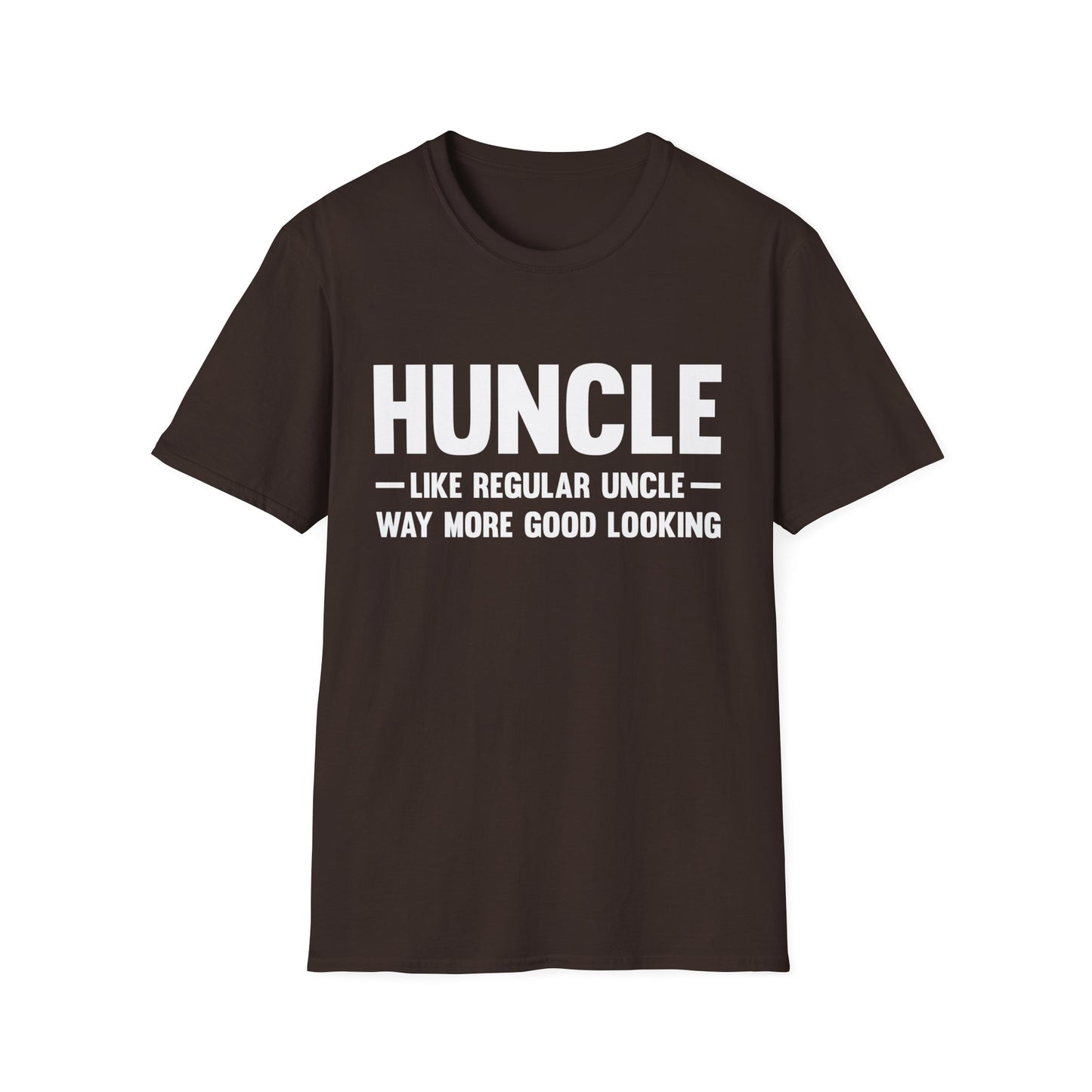 Funny Huncle Family Handsome Uncle Birthday Gift Tshirt Men Women