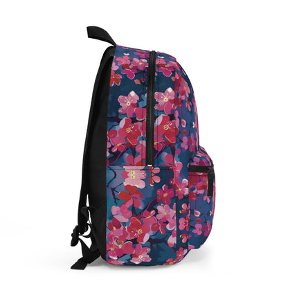 Sakura Blossoms Pattern Backpacks For Men Women Kids School Travel, Capacity School Backpacks