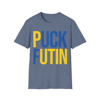 Puck Futin Meme I Stand with Ukraine Ukrainian Lover Support T-Shirt