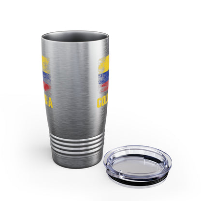 Colombia Columbian Flag Outfit Tumbler For Men Women Tumbler