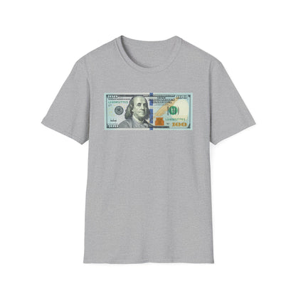 Funny Pro Trump 100 Dollar Bill Donald Trump Signature 4th of July American Patriot Support Trump Gift T-Shirt