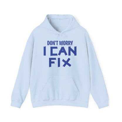 Funny Don't Worry I Can Fix It Duct Tape Ducktape Husband Hoodie