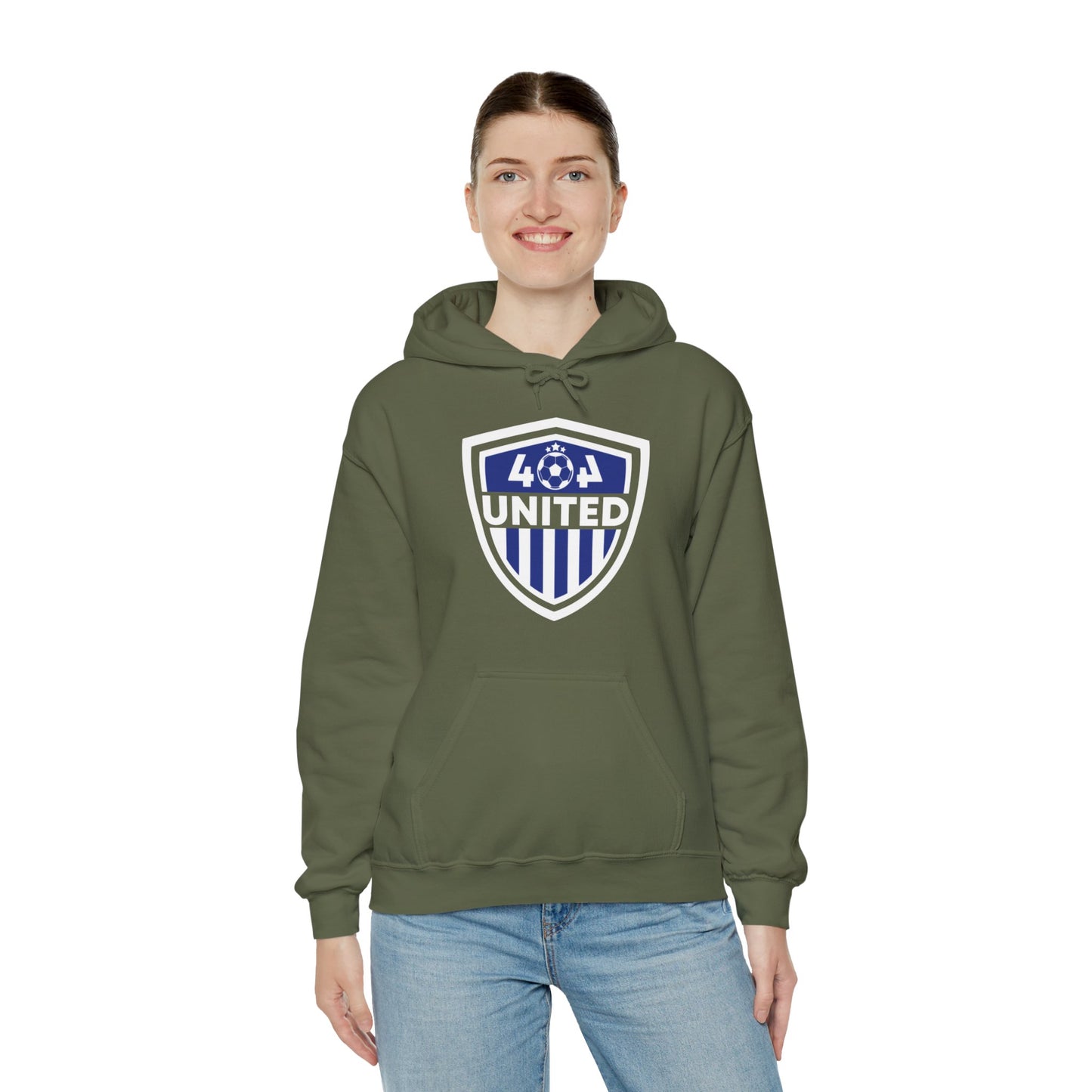 Funny 404 United Atlanta Soccer Badge Jersey Hoodie For Soccer Lover Men Women Hoodie