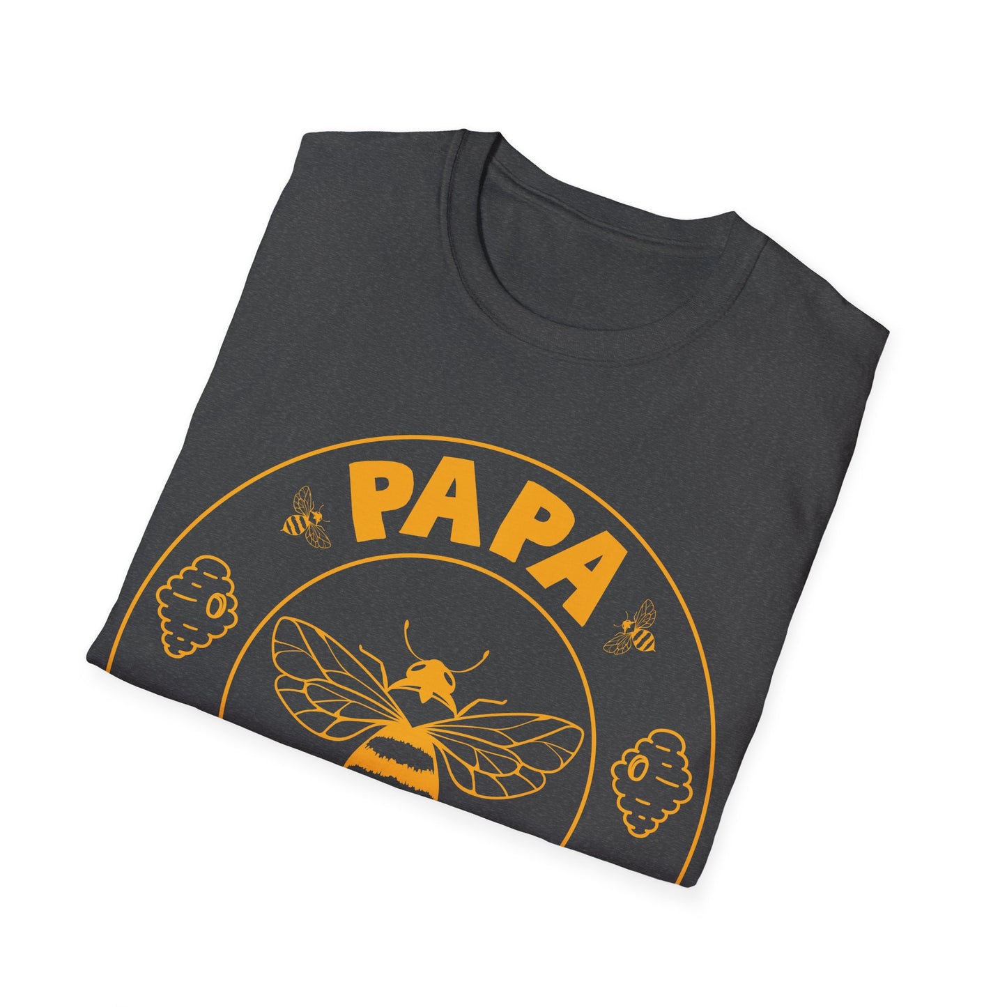 Papa Beekeeper Bee Whisperer Distressed Retro Beekeeping T-Shirt For Men Women T-Shirt