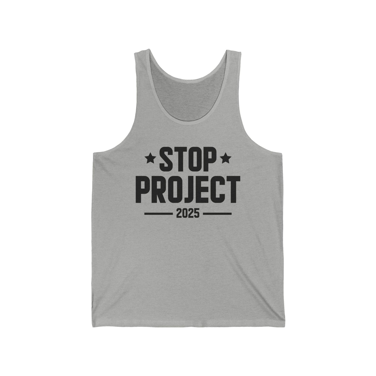 Stop Project 2025 Tank Top For Women Men Tank Top