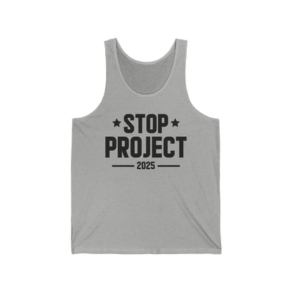 Stop Project 2025 Tank Top For Women Men Tank Top