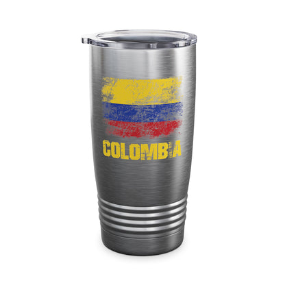 Colombia Columbian Flag Outfit Tumbler For Men Women Tumbler