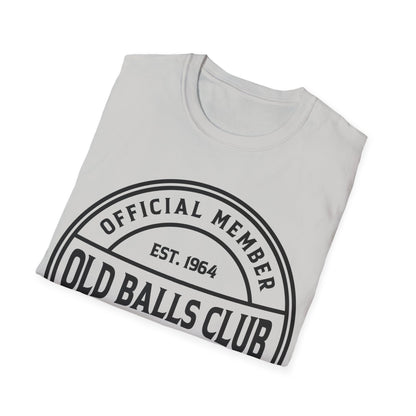 Mens Old Balls Club 60 Years Awesome Sixty 60th Birthday Farthers Day T-Shirt