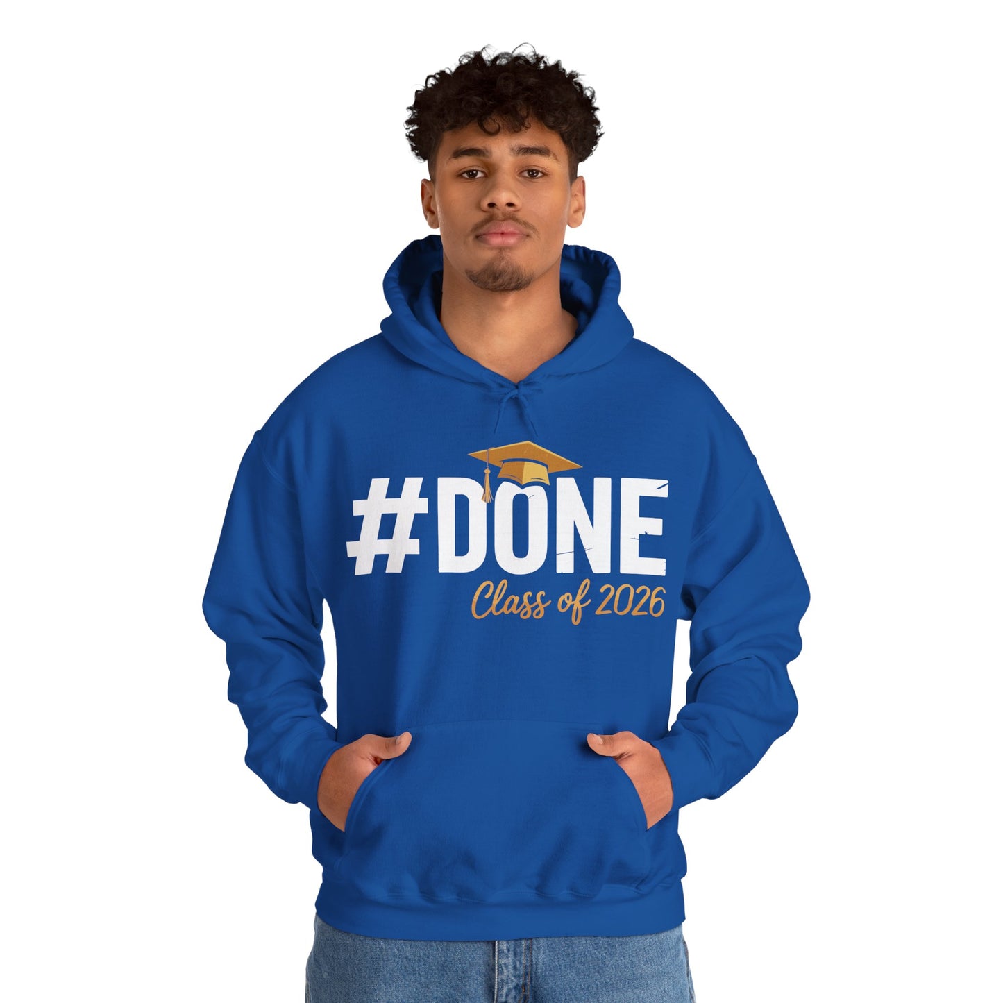 #Done Class of 2026 Graduation So Done Senior 2026 Grad Hoodie For Men Women