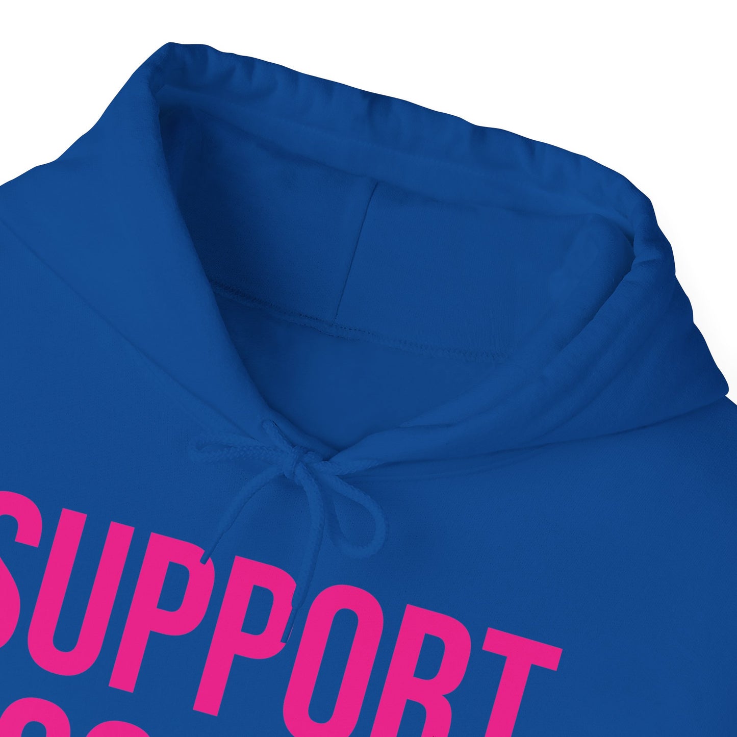 Support Squad Breast Cancer Warrior Awareness October Pink Hoodie