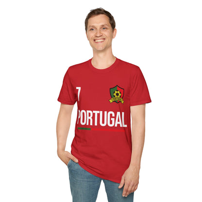Portugal Soccer Tee Flag Football Shirt Gift 2026 T-Shirt